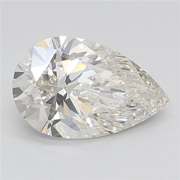 2.01ct G VS1 Rare Carat Ideal Cut Pear Lab Grown Diamond