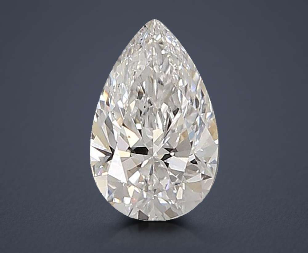 0.81 Carat Pear Lab Diamond