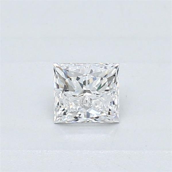 0.32ct D SI1 Rare Carat Ideal Cut Princess Diamond