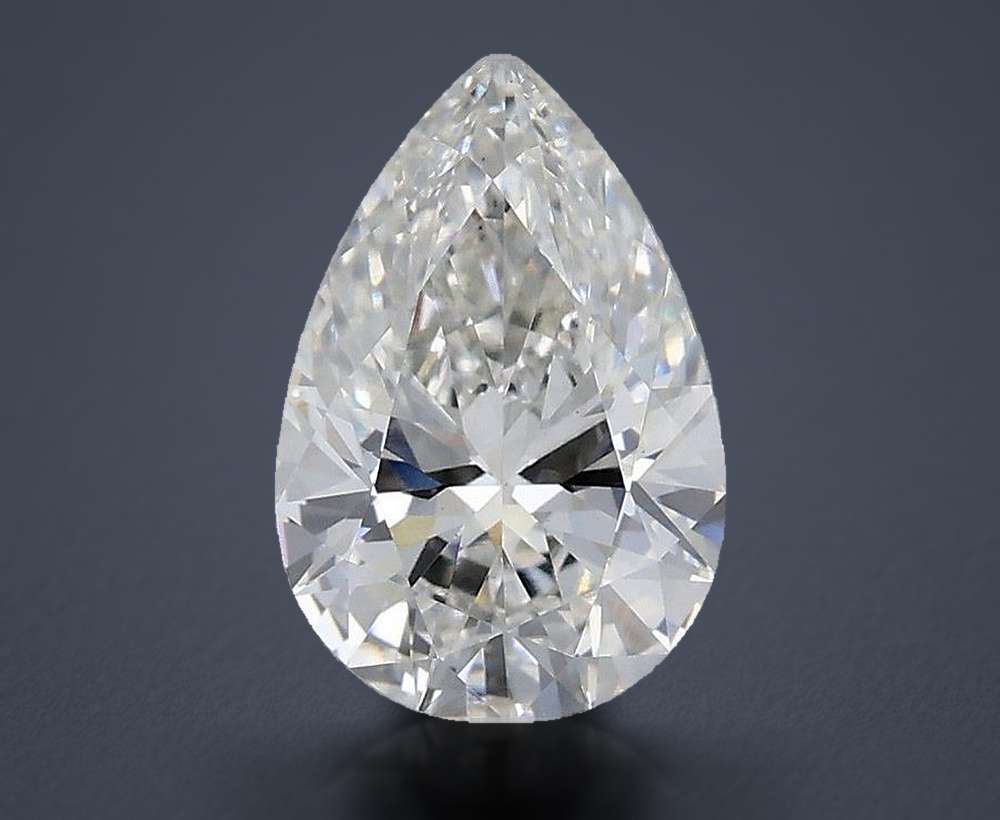 1.28 Carat Pear Lab Diamond