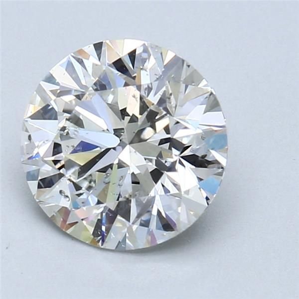 2.01ct G SI2 Rare Carat Ideal Cut Round Diamond