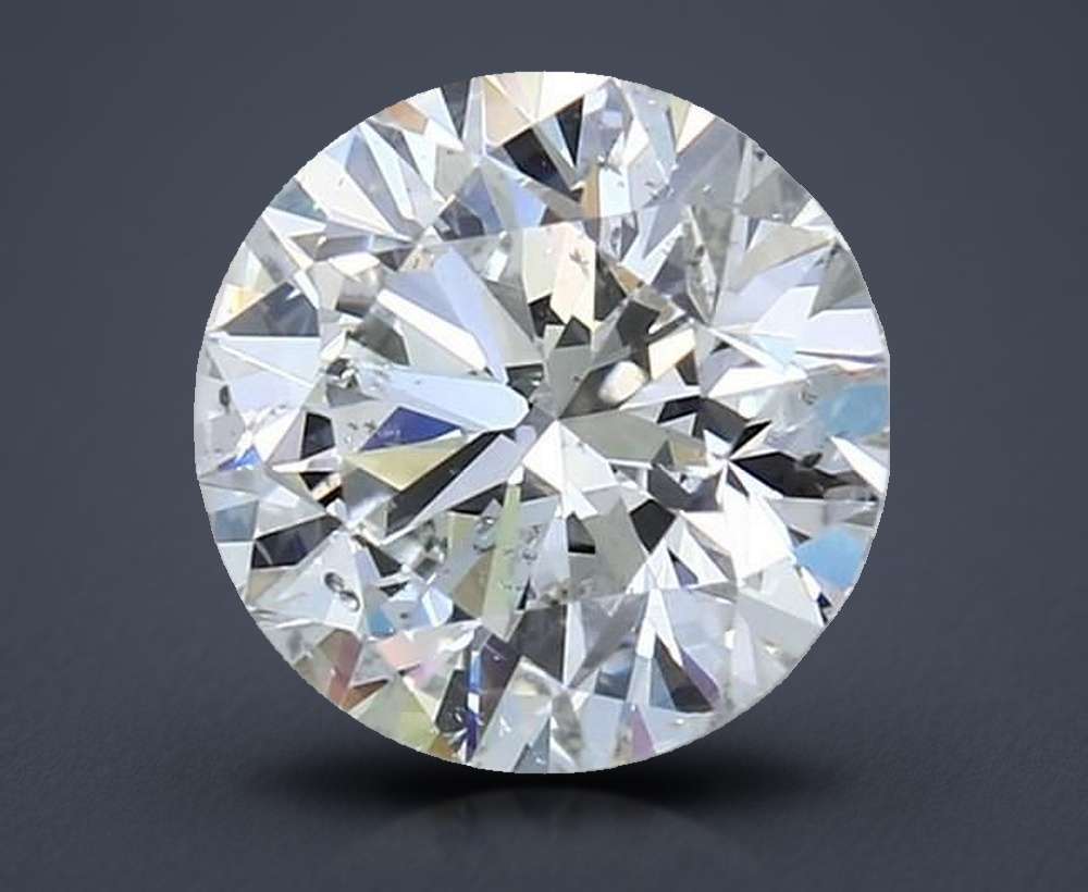 2.01 Carat Round Natural Diamond