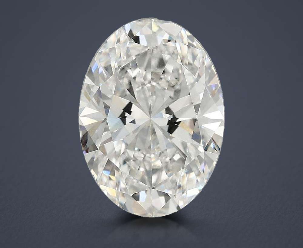 4.00 Carat Oval Lab Diamond