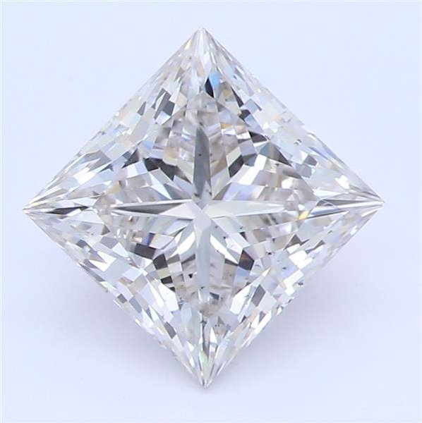 1.53ct H SI1 Rare Carat Ideal Cut Princess Lab Grown Diamond