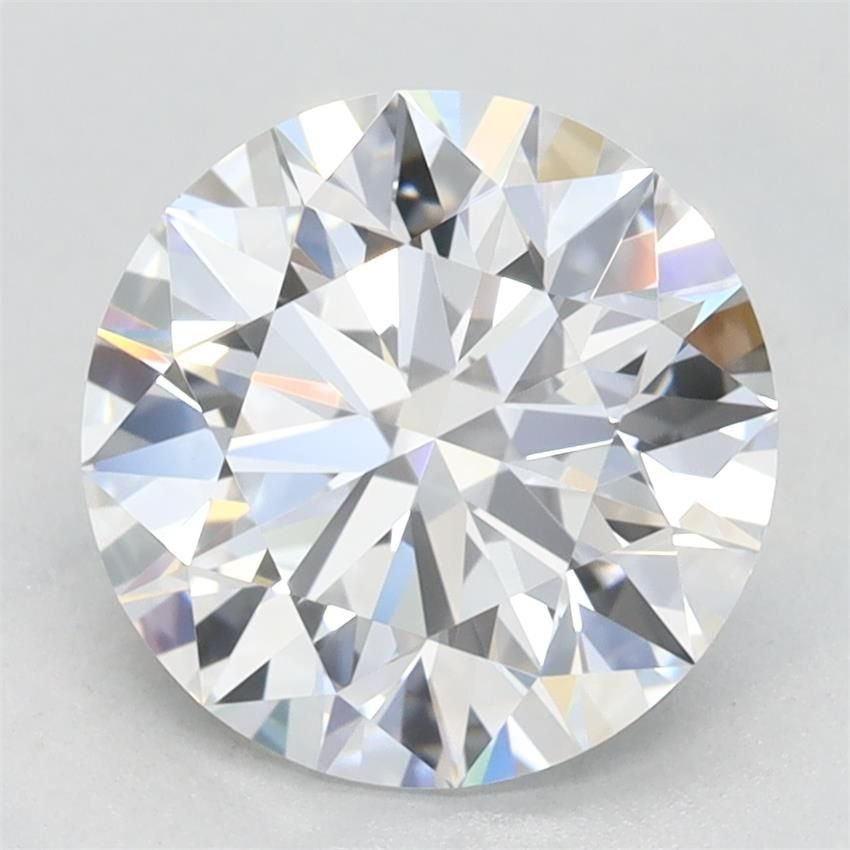 2.31ct D VVS1 Rare Carat Ideal Cut Round Lab Grown Diamond