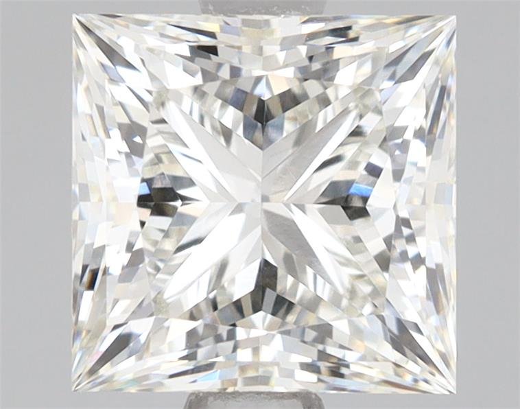 1.58ct H VVS2 Rare Carat Ideal Cut Princess Lab Grown Diamond