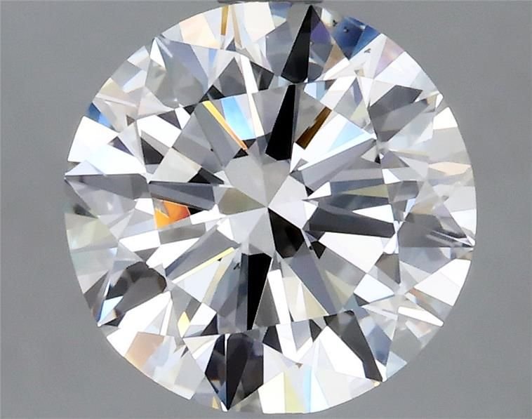 2.02ct G SI2 Rare Carat Ideal Cut Round Diamond