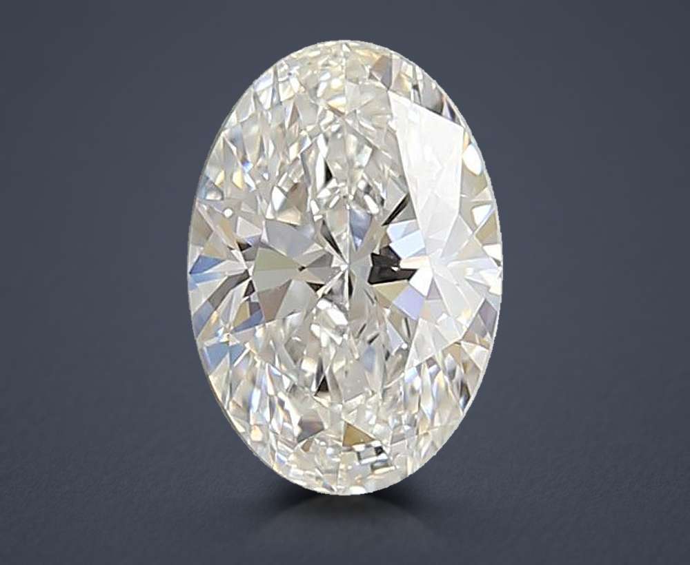 1.24 Carat Oval Lab Diamond