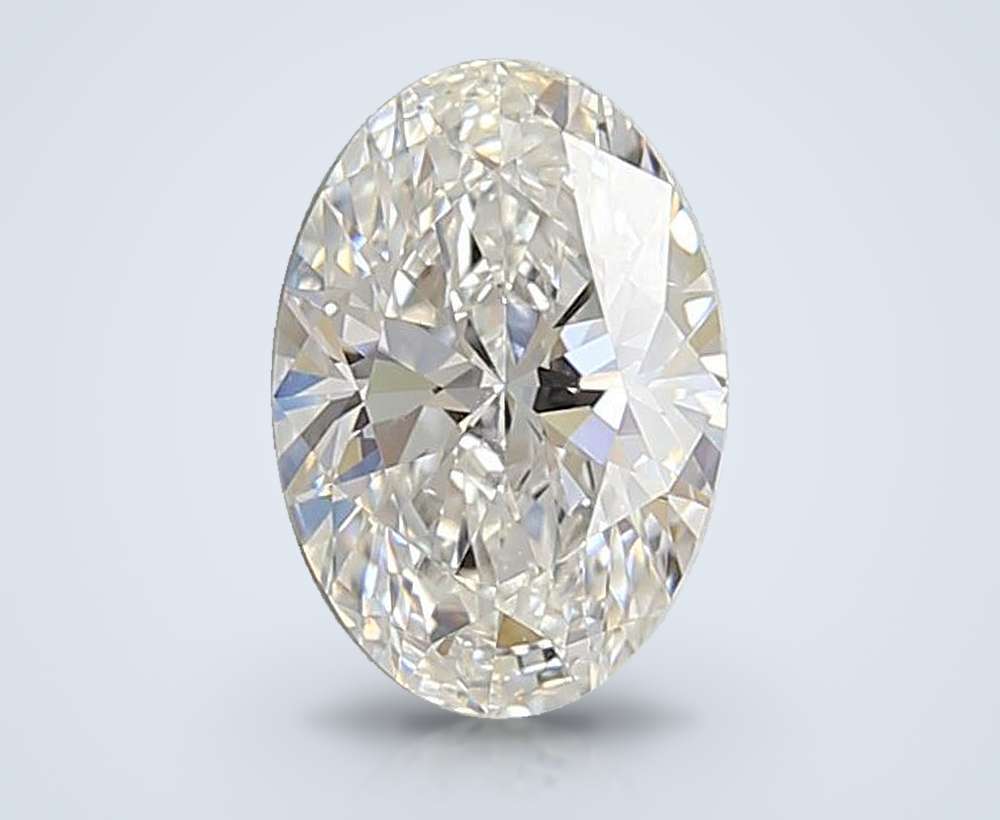 1.24 Carat Oval Lab Diamond