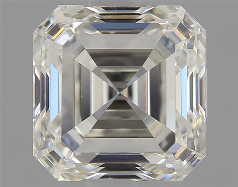 0.91ct J VS2 Rare Carat Ideal Cut Asscher Diamond