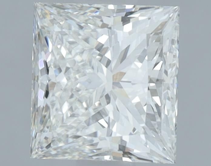 1.10ct G VVS2 Rare Carat Ideal Cut Princess Lab Grown Diamond