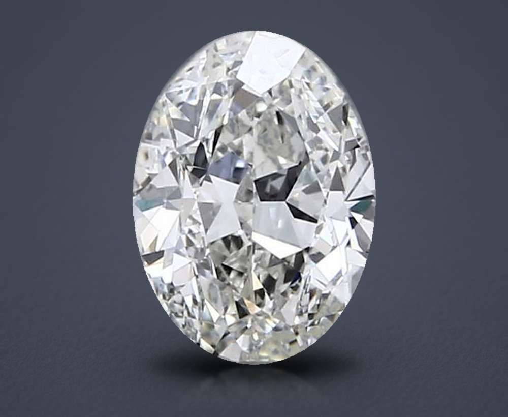 1.00 Carat Oval Natural Diamond