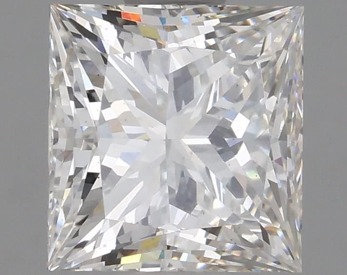 1.71ct H VS2 Rare Carat Ideal Cut Princess Lab Grown Diamond