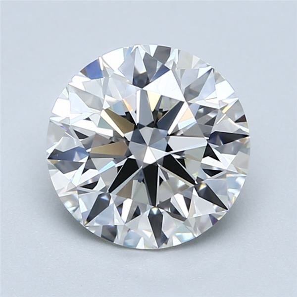 2.13ct I VVS2 Rare Carat Ideal Cut Round Diamond