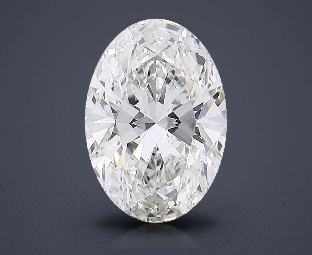 4.34 Carat Oval Lab Diamond