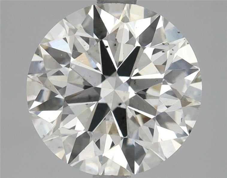 2.78ct I SI1 Rare Carat Ideal Cut Round Lab Grown Diamond