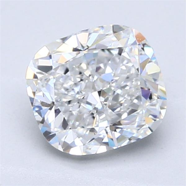 2.13ct F VS2 Rare Carat Ideal Cut Cushion Diamond