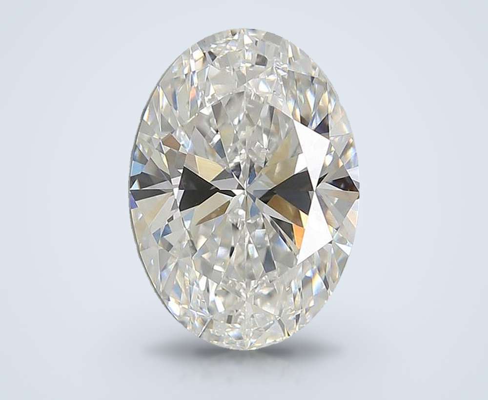 5.09 Carat Oval Lab Diamond