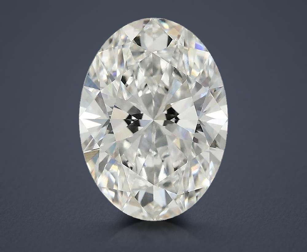 2.58 Carat Oval Lab Diamond