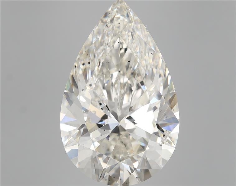 10.18ct H SI1 Rare Carat Ideal Cut Pear Lab Grown Diamond