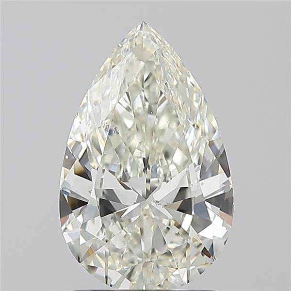 1.72ct J SI2 Rare Carat Ideal Cut Pear Diamond