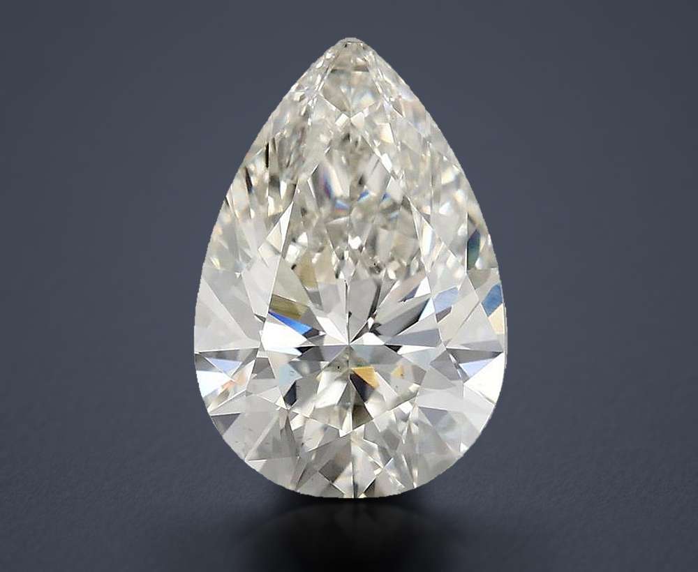 3.00 Carat Pear Lab Diamond