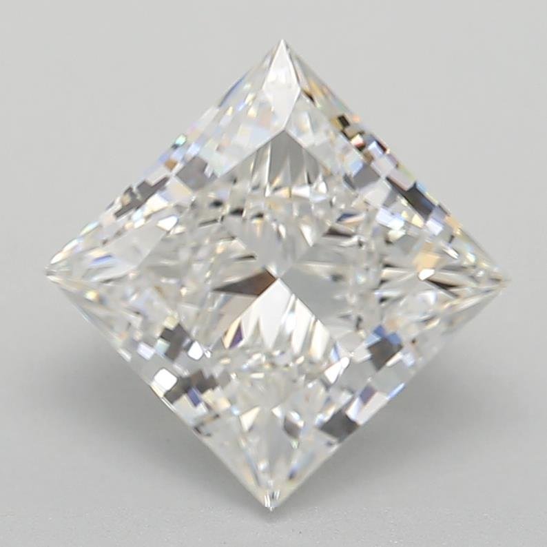 1.57ct F VVS2 Rare Carat Ideal Cut Princess Lab Grown Diamond