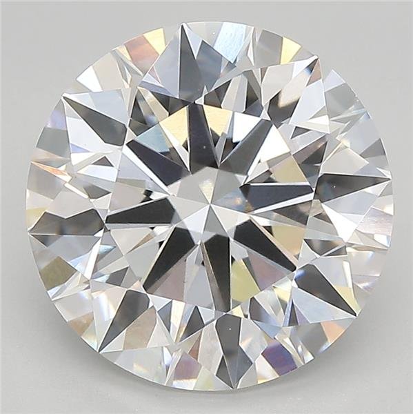 5.11ct E VVS2 Rare Carat Ideal Cut Round Lab Grown Diamond