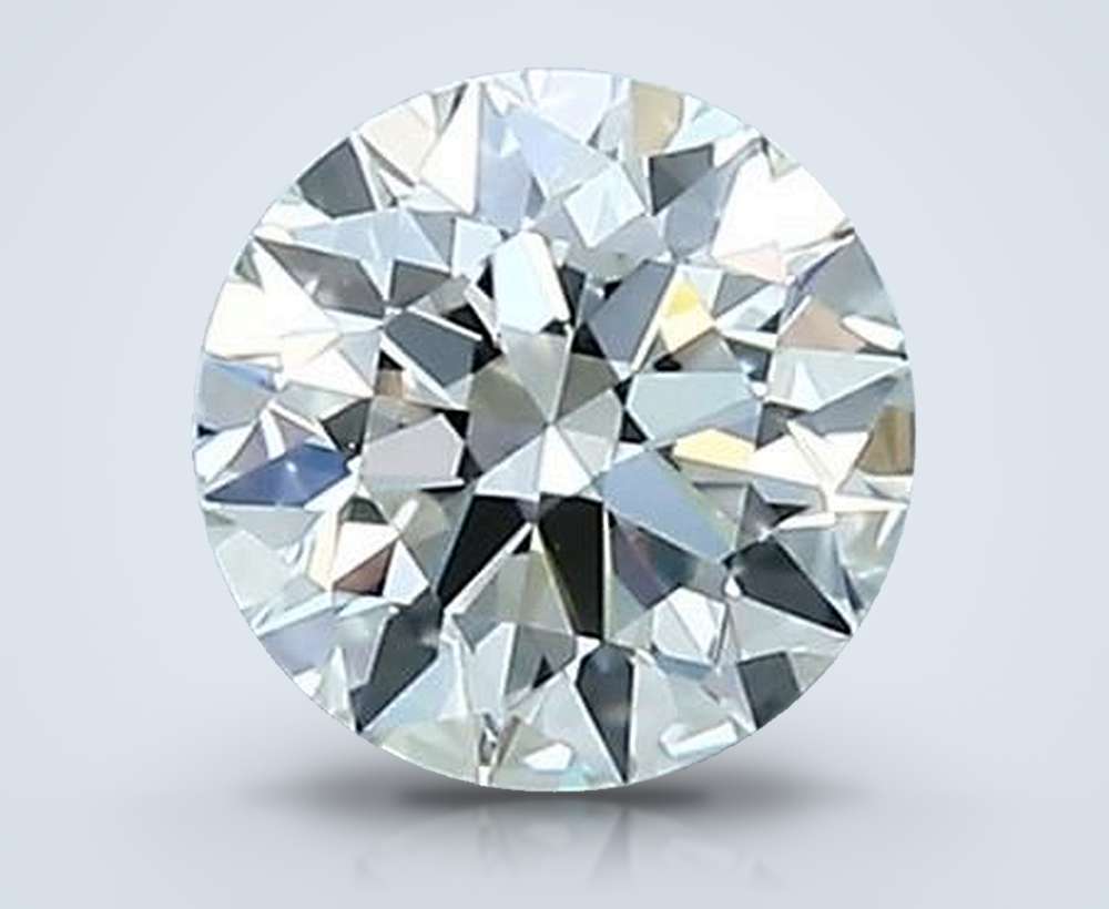 0.52 Carat Round Natural Diamond