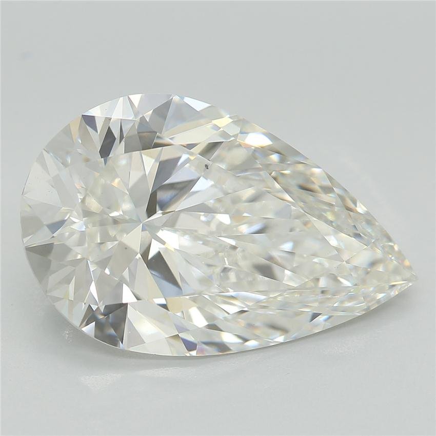 4.82ct G VS1 Rare Carat Ideal Cut Pear Lab Grown Diamond