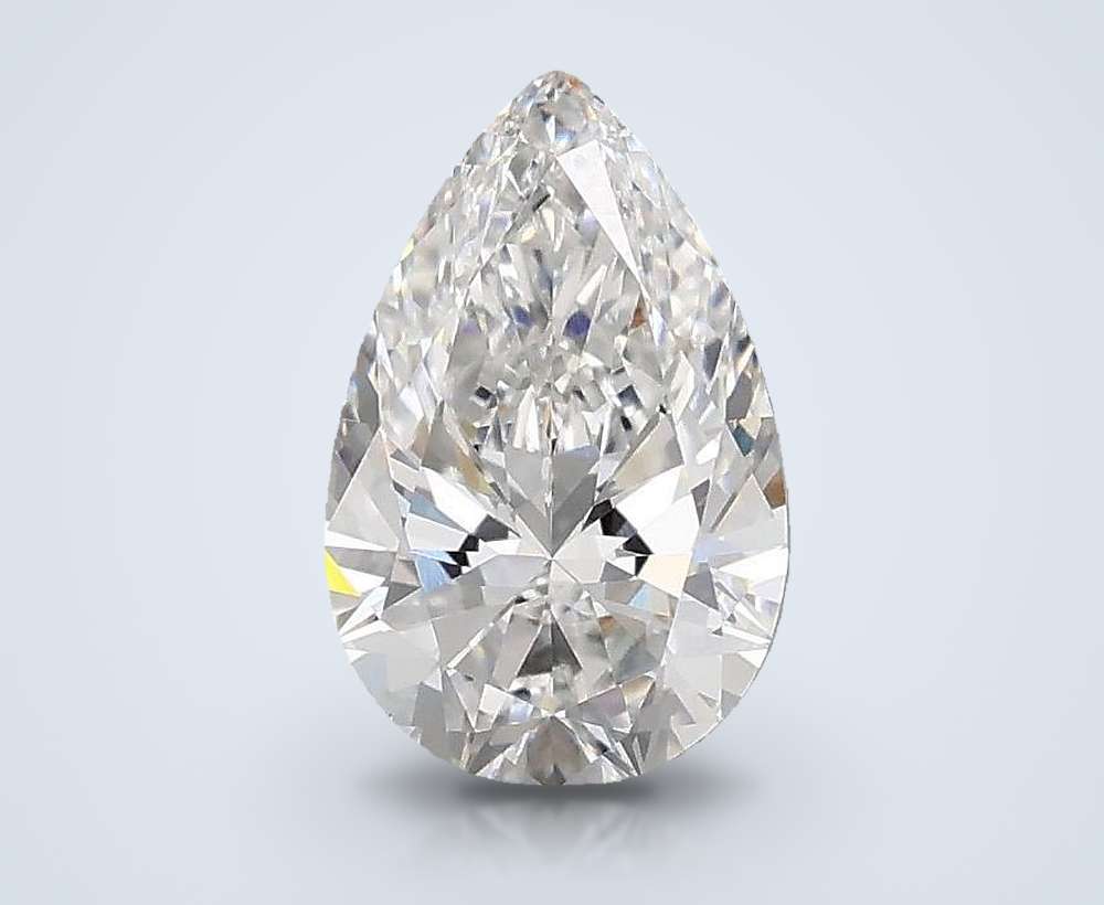 1.00 Carat Pear Lab Diamond