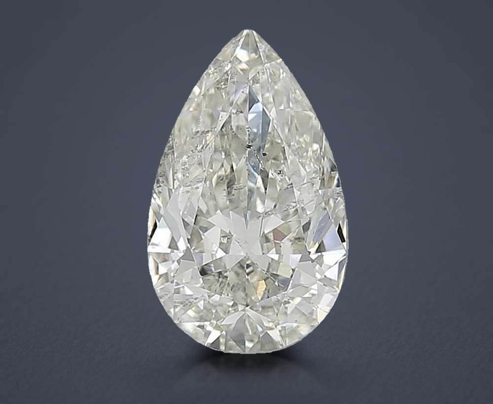 2.02 Carat Pear Natural Diamond