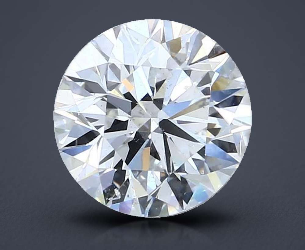 2.50 Carat Round Natural Diamond