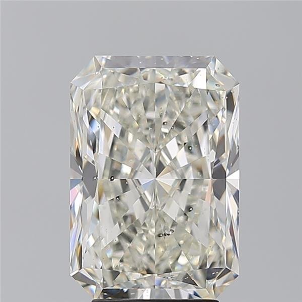 4.26ct J SI2 Rare Carat Ideal Cut Radiant Diamond