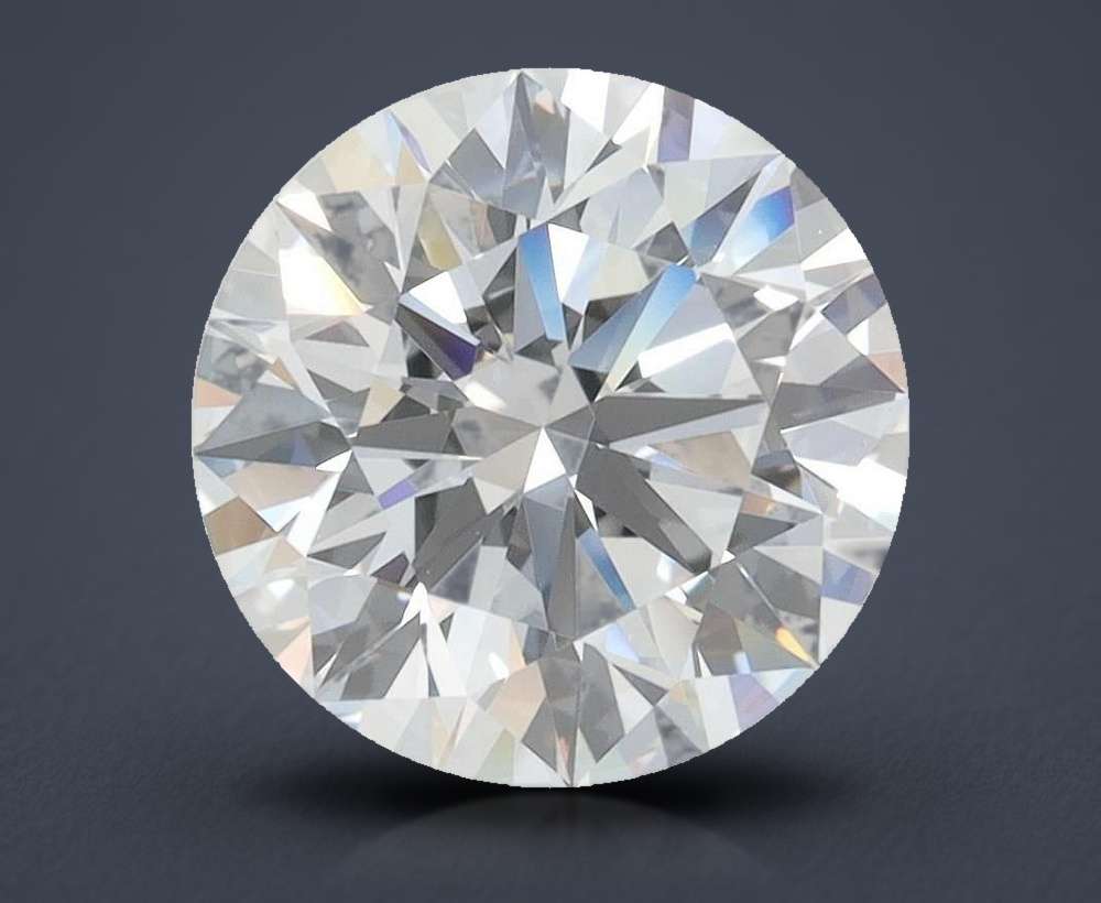 3.28 Carat Round Lab Diamond