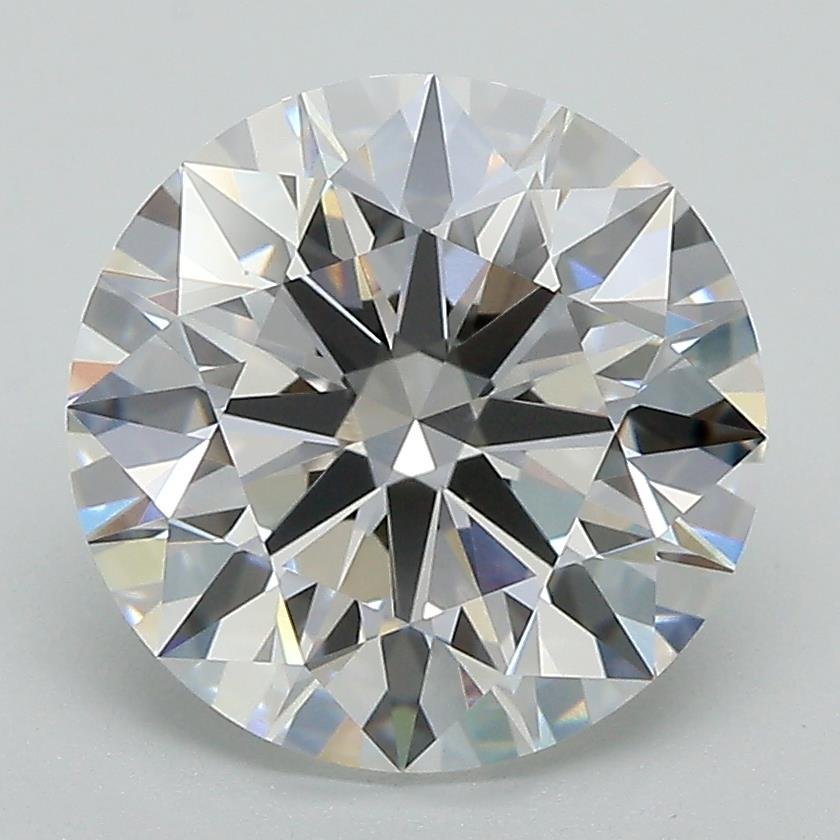 3.54ct E VVS1 Rare Carat Ideal Cut Round Lab Grown Diamond