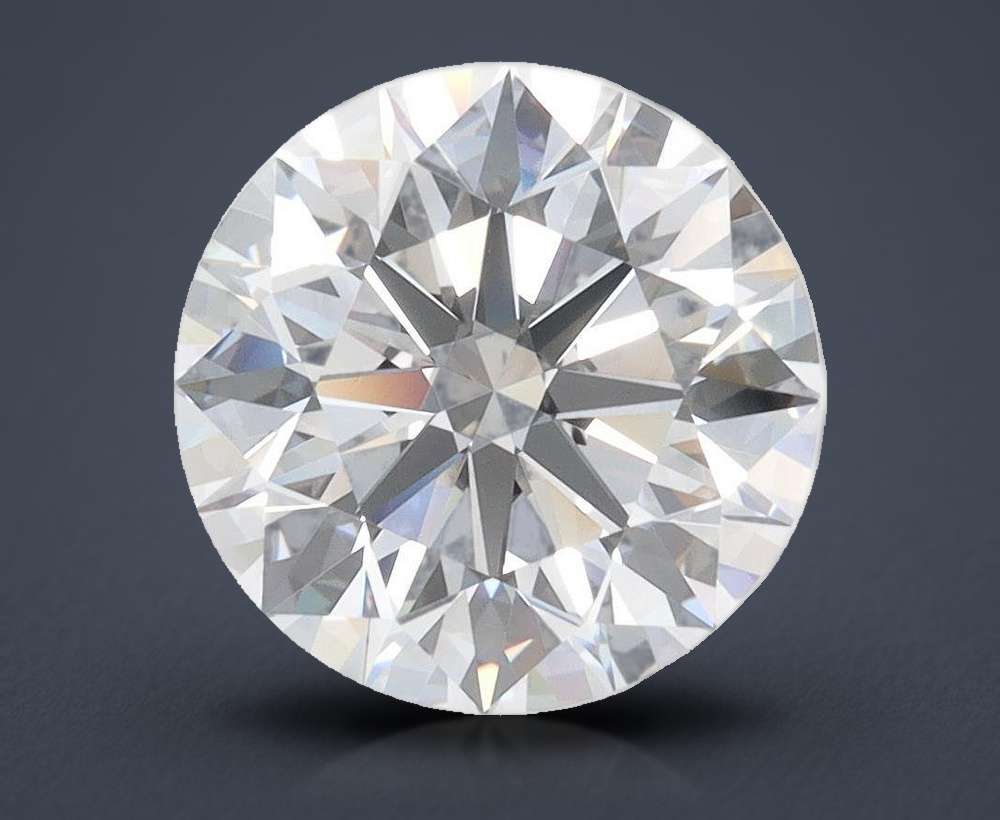 3.46 Carat Round Lab Diamond