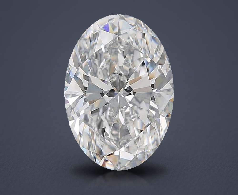 4.10 Carat Oval Natural Diamond