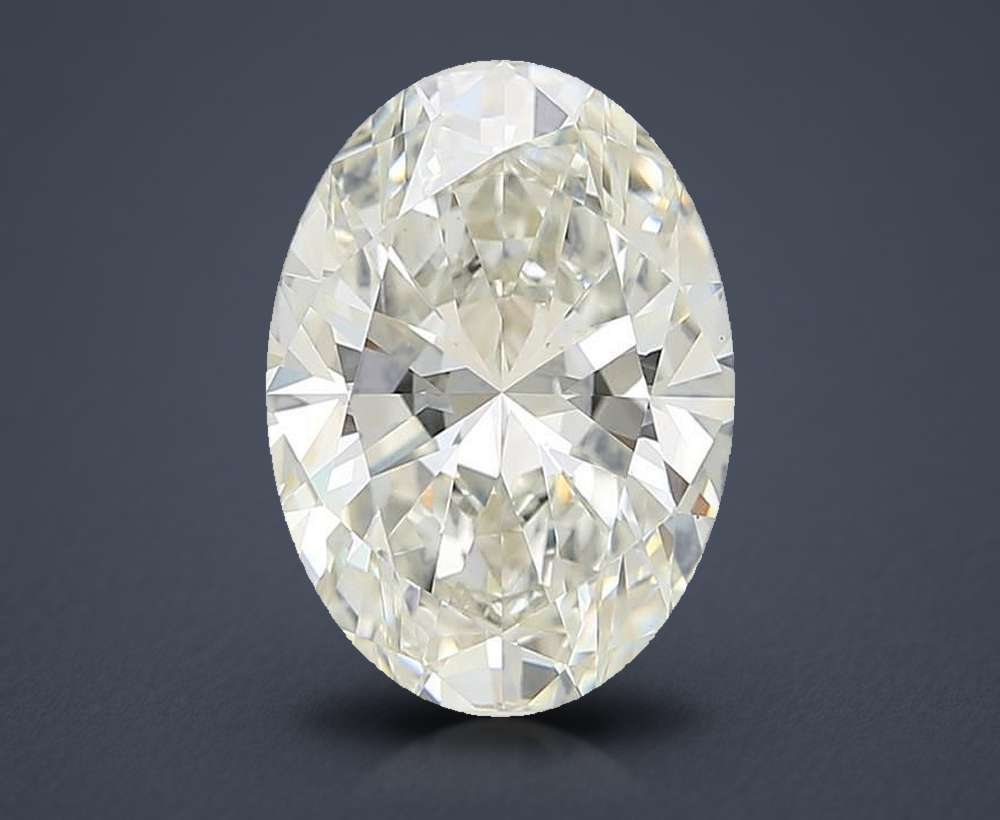 5.30 Carat Oval Lab Diamond
