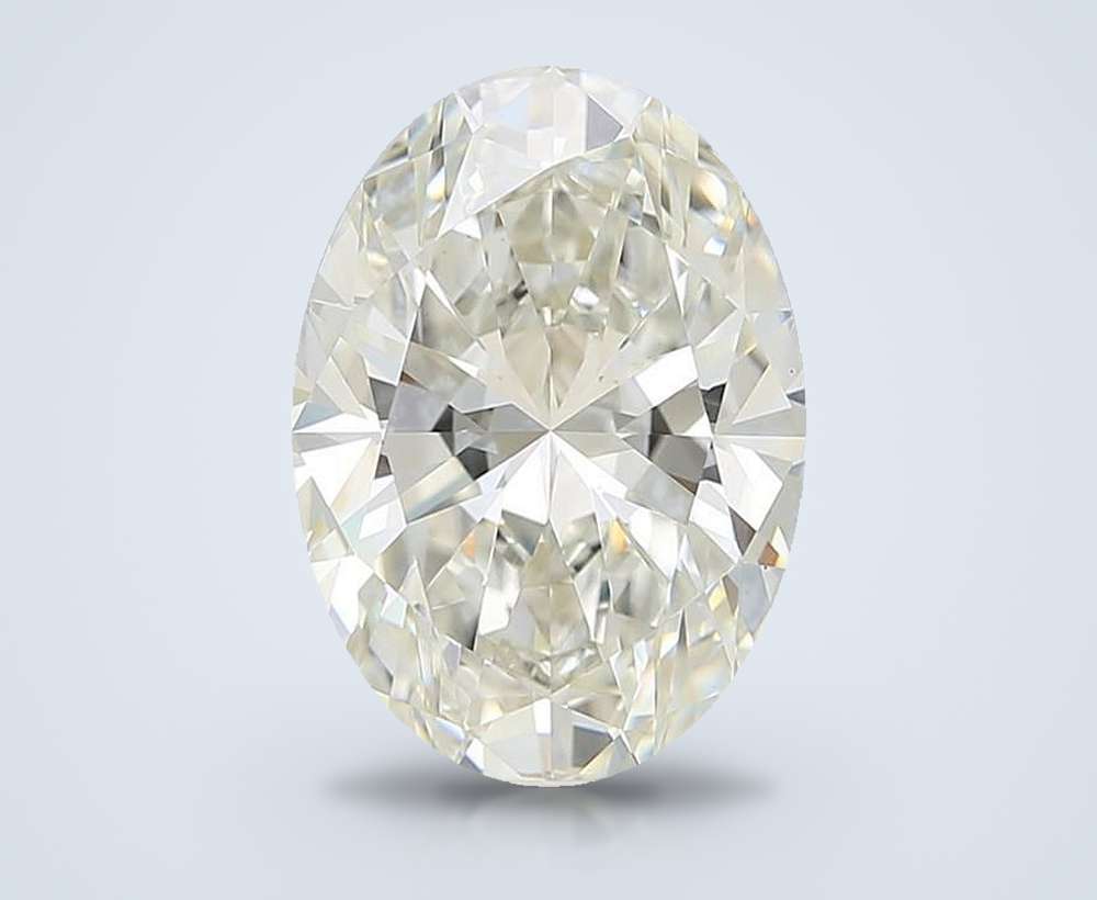 5.30 Carat Oval Lab Diamond
