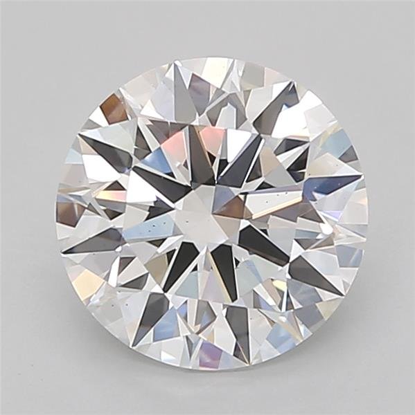 2.52ct E VS2 Rare Carat Ideal Cut Round Lab Grown Diamond