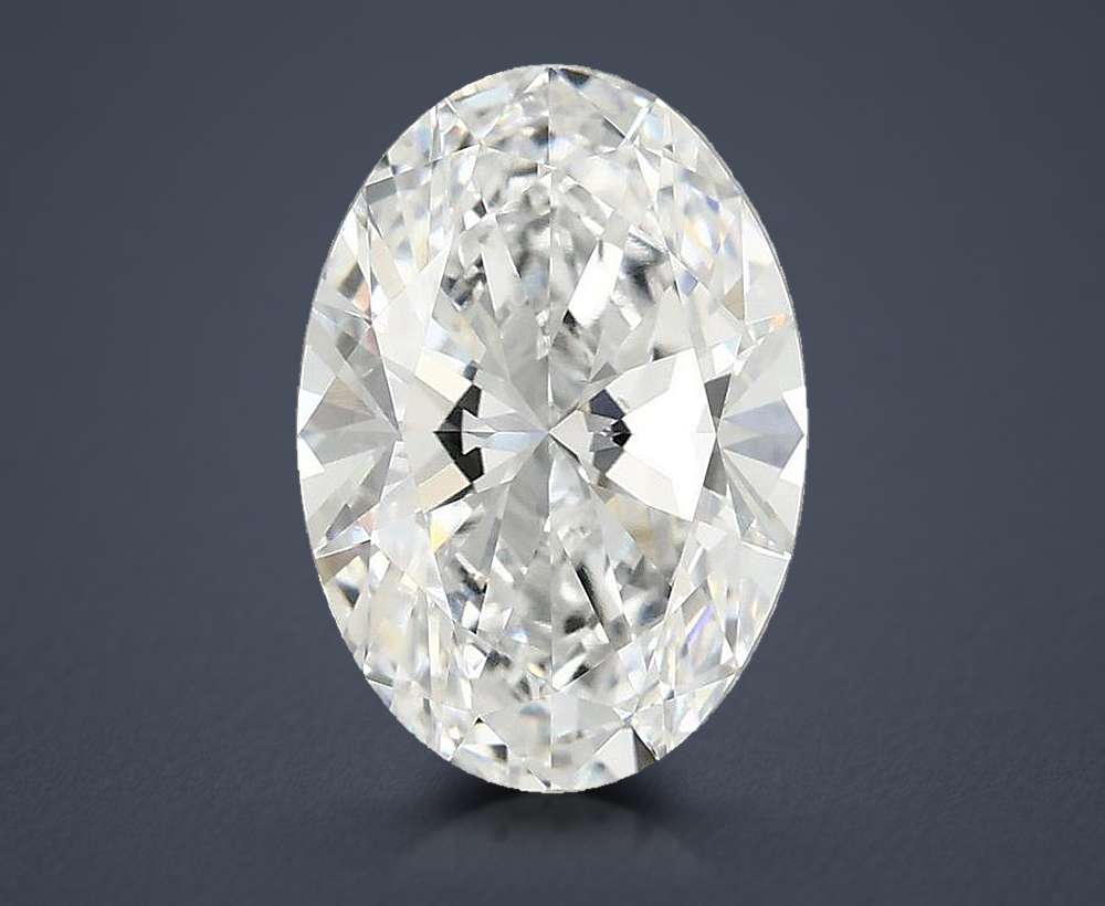 2.60 Carat Oval Lab Diamond