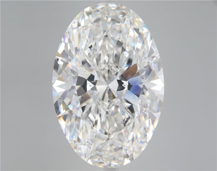 21.88ct G SI1 Rare Carat Ideal Cut Oval Lab Grown Diamond