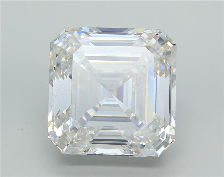 20.06ct E VS1 Rare Carat Ideal Cut Asscher Lab Grown Diamond