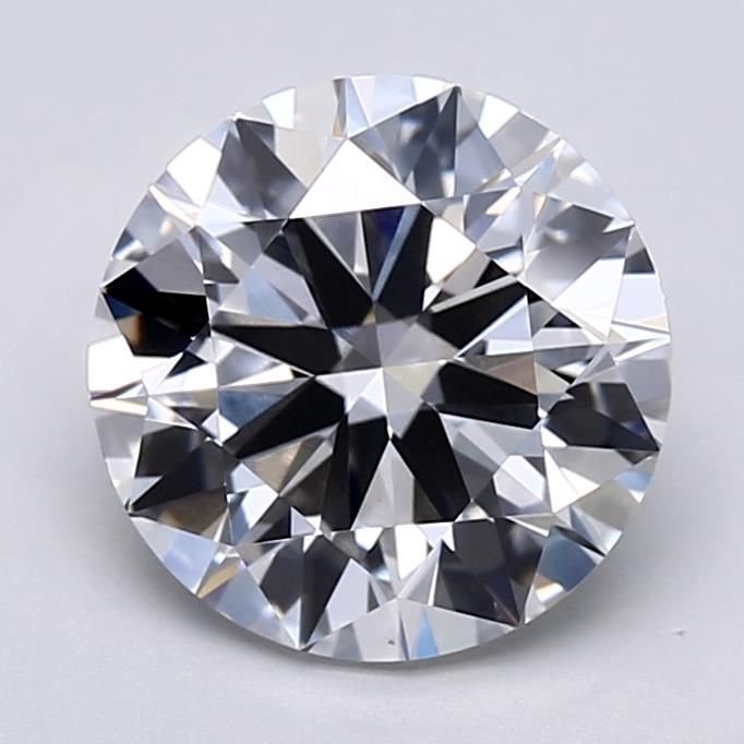 3.71ct E VS1 Rare Carat Ideal Cut Round Lab Grown Diamond