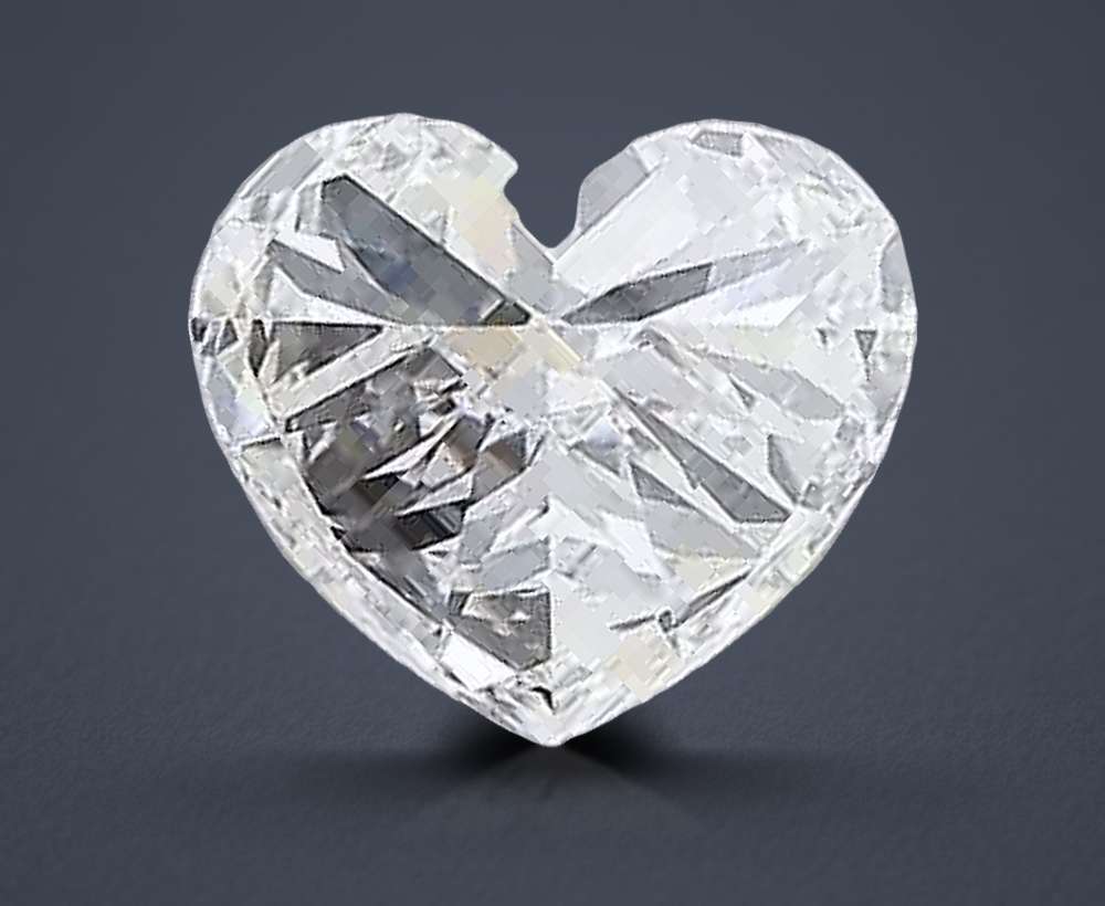 2.51 Carat Heart Lab Diamond