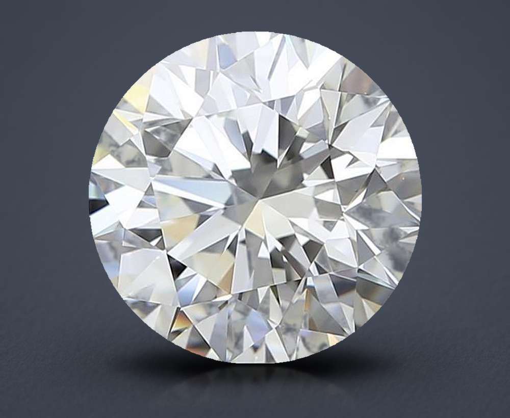 1.54 Carat Round Natural Diamond
