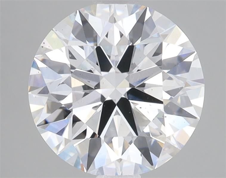 2.62ct F SI1 Rare Carat Ideal Cut Round Lab Grown Diamond