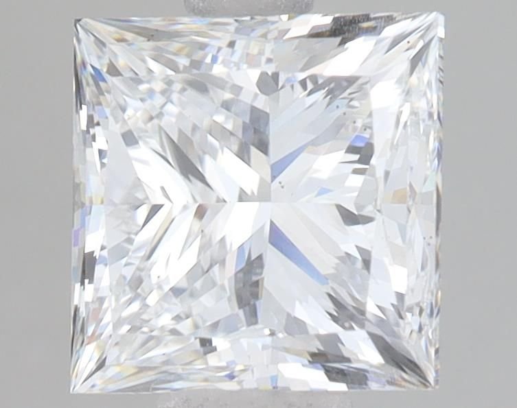 2.49ct E VS2 Rare Carat Ideal Cut Princess Lab Grown Diamond