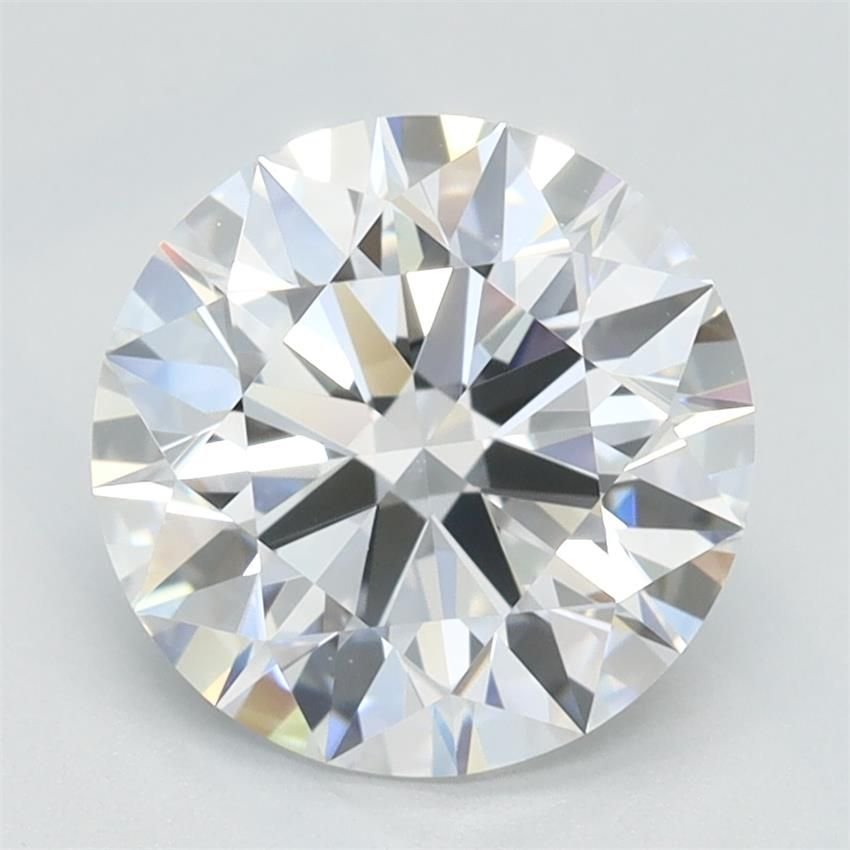 2.07ct D VVS1 Rare Carat Ideal Cut Round Lab Grown Diamond